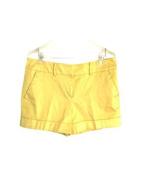7TH AVENUE- WOMENS YELLOW POCKETS SHORTS SIZE 12